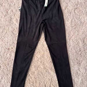 Lysse Charcoal Suede Leggings